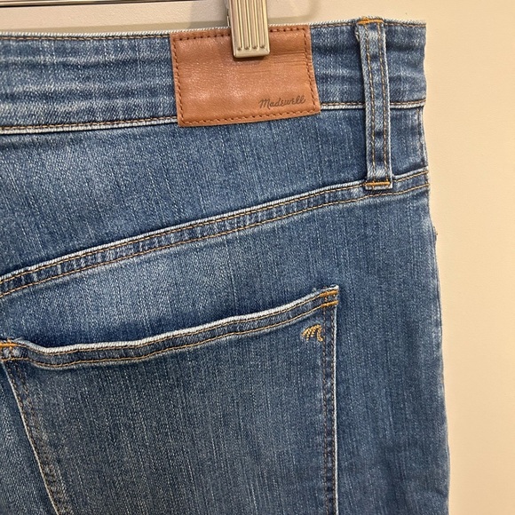 Madewell Curvy High Rise Skinny Crop Size 32 GUC Wear on inner thigh N0550 - Picture 9 of 9